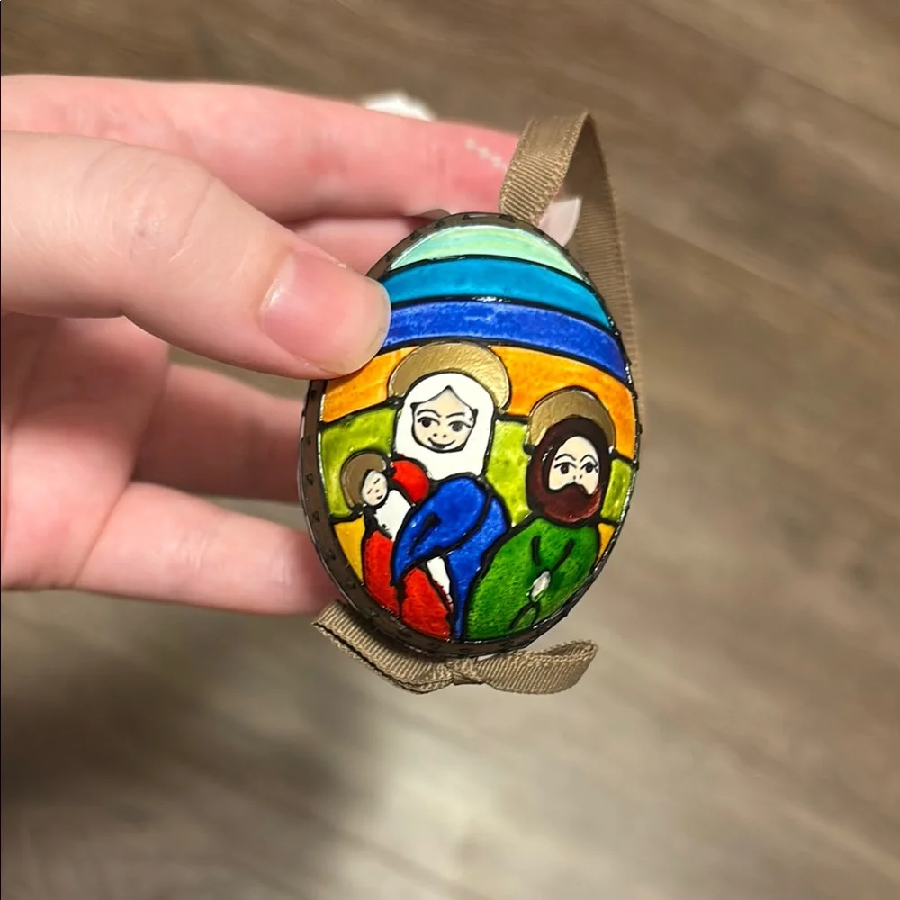 nwt holy family egg ornament - Picture 1 of 4